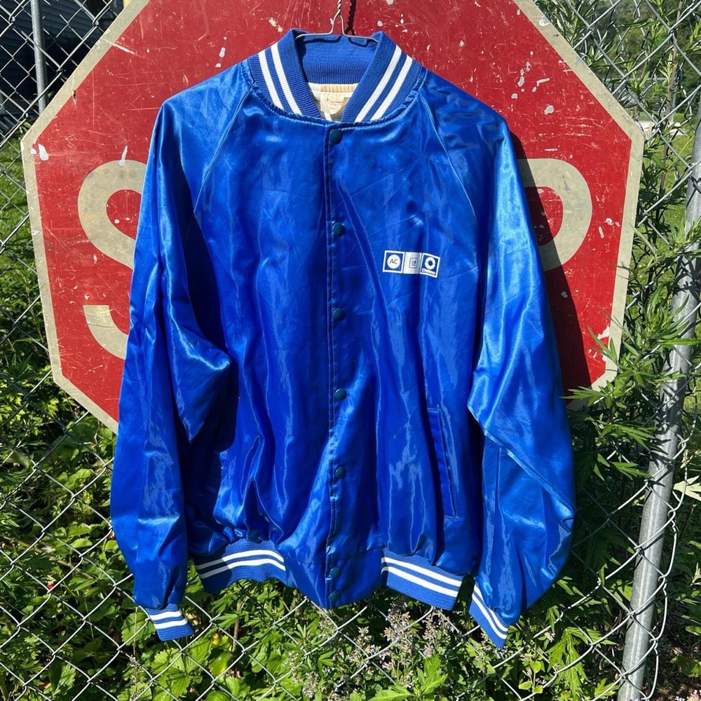 Vintage 80s AC GM Delco Bomber Jacket